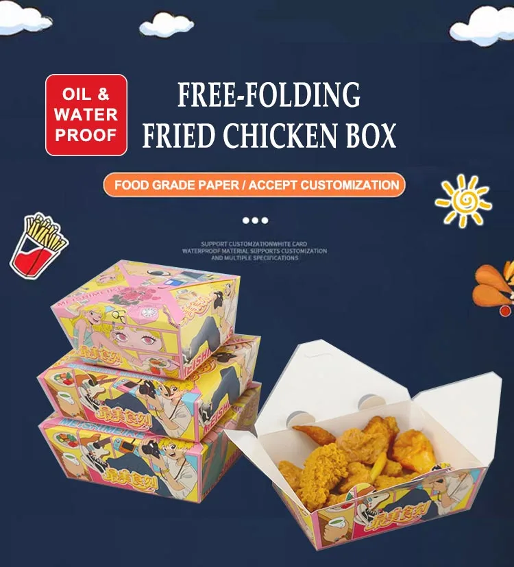 Fried Chicken Paper Bucket